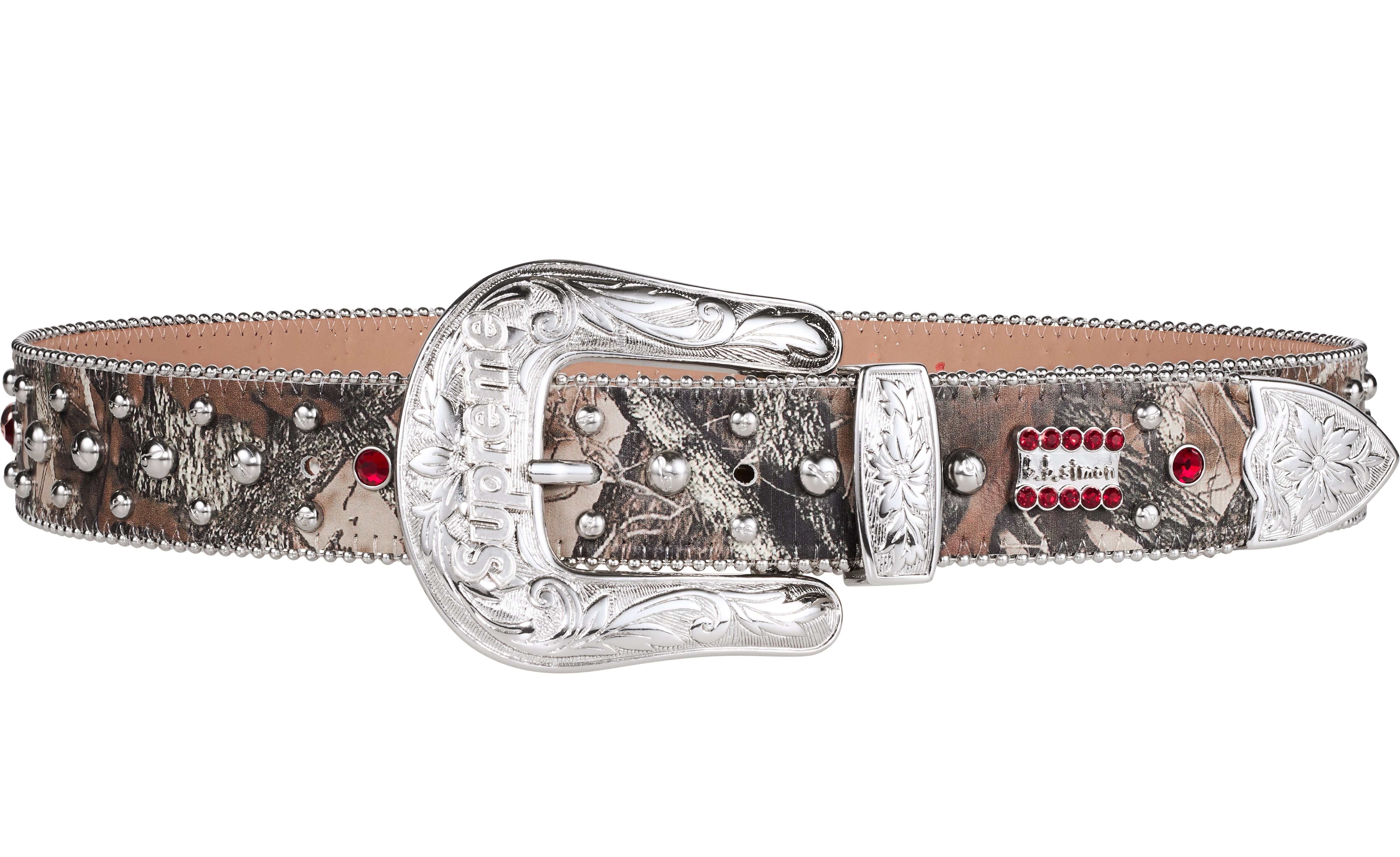 Supreme®/b.b. Simon Studded Ranger Belt view 2